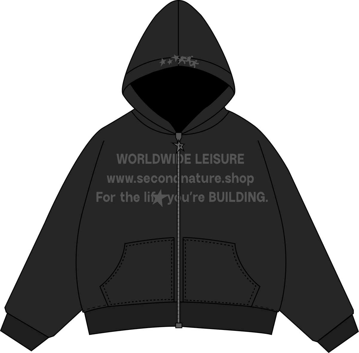 Essential Zip-up Hoodie
